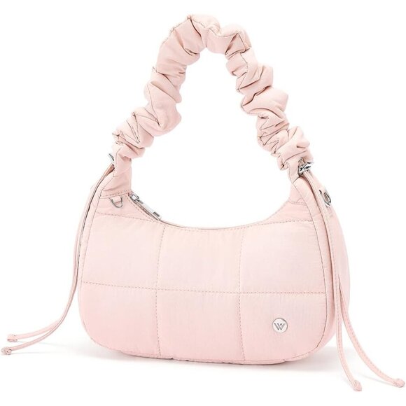 Small Puffer Crossbody Bag Womens Quilted Nylon Purse Lightweight Trendy - Picture 6 of 6